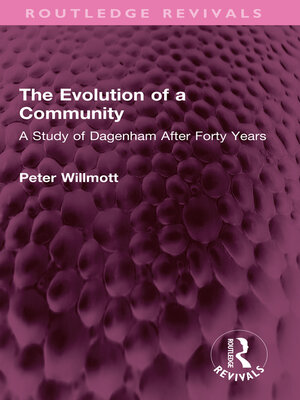 cover image of The Evolution of a Community